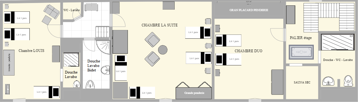 Plan etage 2